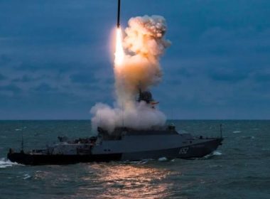 Kalibr missile launch black sea