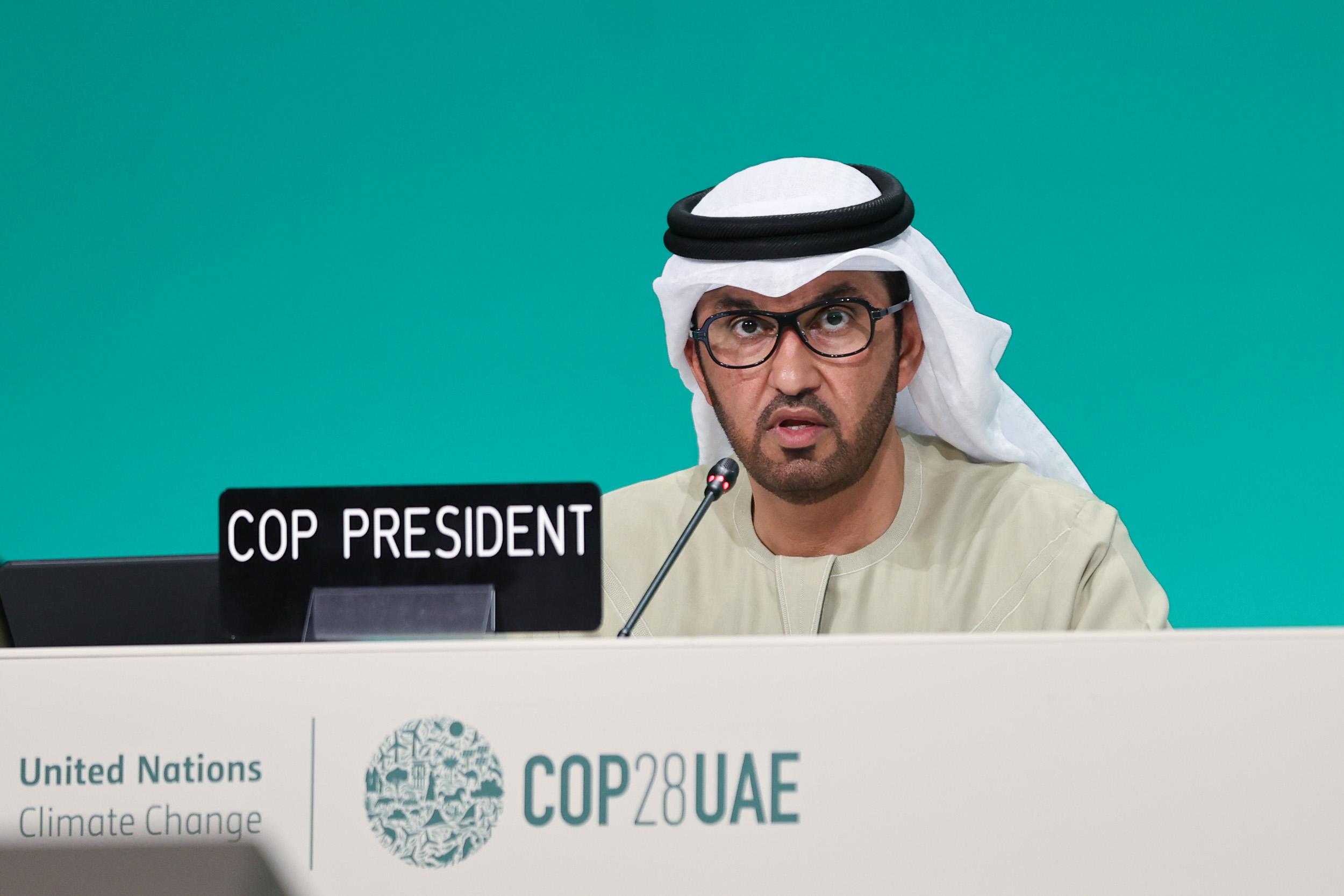 Sultan Al Jaber cop28 big oil