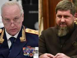 Russia's Alexander Bastrykin and Ramzan Kadyrov.