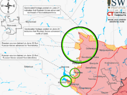 fighting around avdiivka, June 26, 2024