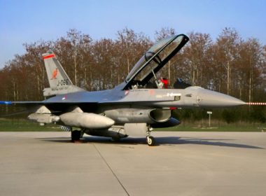 f-16bm combat trainer aircraft from 322nd squadron royal netherlands credit militarnyi f-16 jets