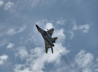 russian command node hit ukraine's first airstrike inside russia skynews' says ukrainian air force's fighter jet illustrative telegram/zelenskyy official ff9ddfa6-e1e8-448d-a23f-922773bf03d4