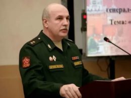 Russian general oleg Makarevich kakhovka dam charged