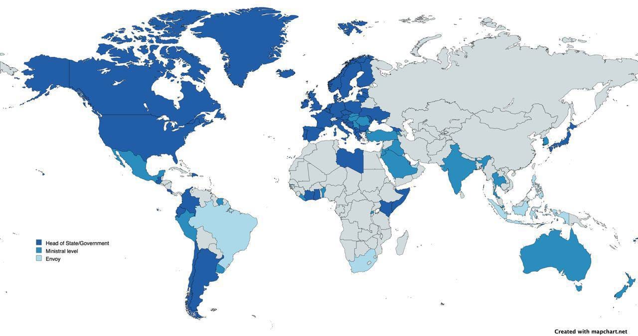 Global Peace Summit participating countries