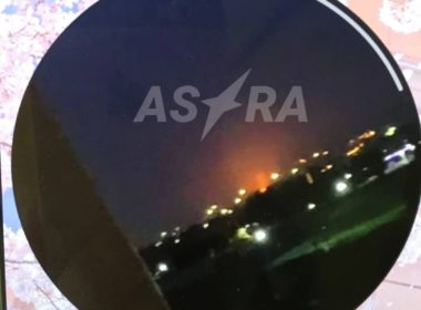 media ukrainian drones attacked targets russia's three regions fire novolipetsk metallurgy plant lipetsk russia 17 june 2024 telegram/astra novoipetsk