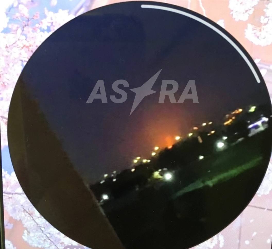 media ukrainian drones attacked targets russia's three regions fire novolipetsk metallurgy plant lipetsk russia 17 june 2024 telegram/astra novoipetsk