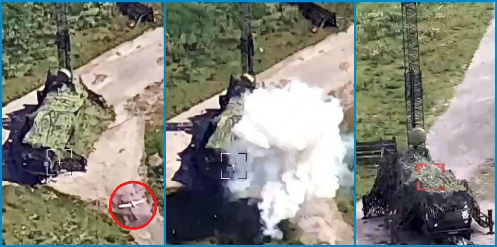 russians lose state-of-the-art r-416gm ukraine's special forces ukrainian strike russia's cutting-edge communication station screenshots telegram/сили спеціальних операцій r-416gm-strike