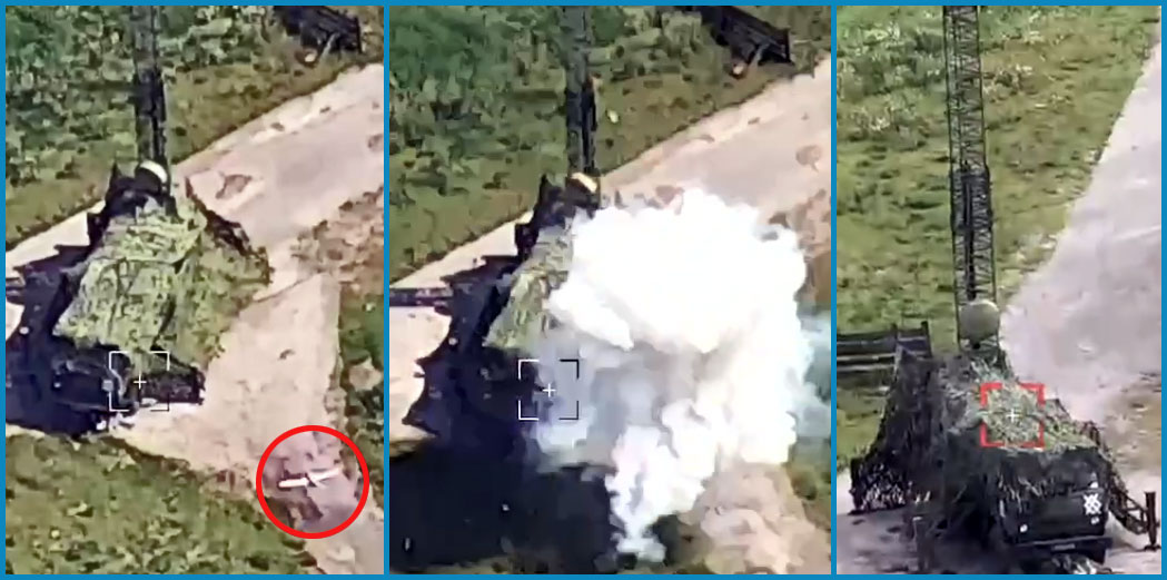 russians lose state-of-the-art r-416gm ukraine's special forces ukrainian strike russia's cutting-edge communication station screenshots telegram/сили спеціальних операцій r-416gm-strike