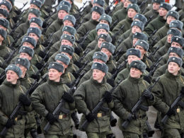 Russian soldiers, illustrative image. Photo via Wikimedia.