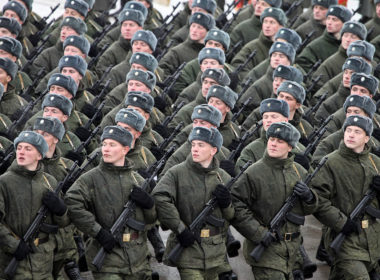 Russian soldiers, illustrative image. Photo via Wikimedia.