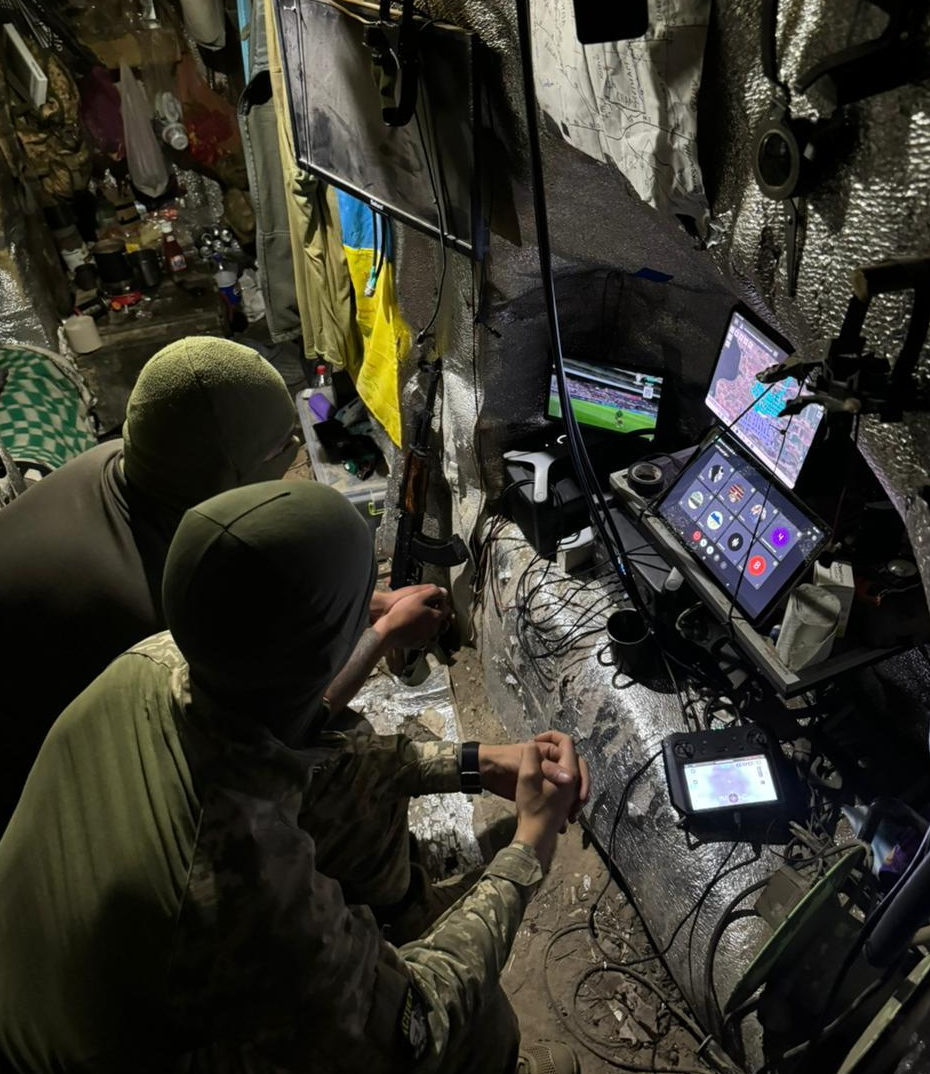 Ukraine EURO soccer football soldiers watch match