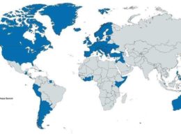 Global peace summit map countries communique