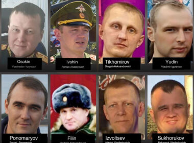 eight 30 command staff members 112th missile brigade (military unit 03333) 1st tank army moscow military district russian armed forces identified hur reportedly involved attacks sumy kharkiv oblasts collage