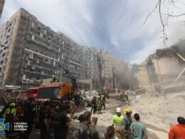 ukraine destroys 30/38 russian missiles attack kills 28 injures 112 aftermath russia's strike okhmatdyt children's hospital kyiv 8 july 2024 telegram/sbu