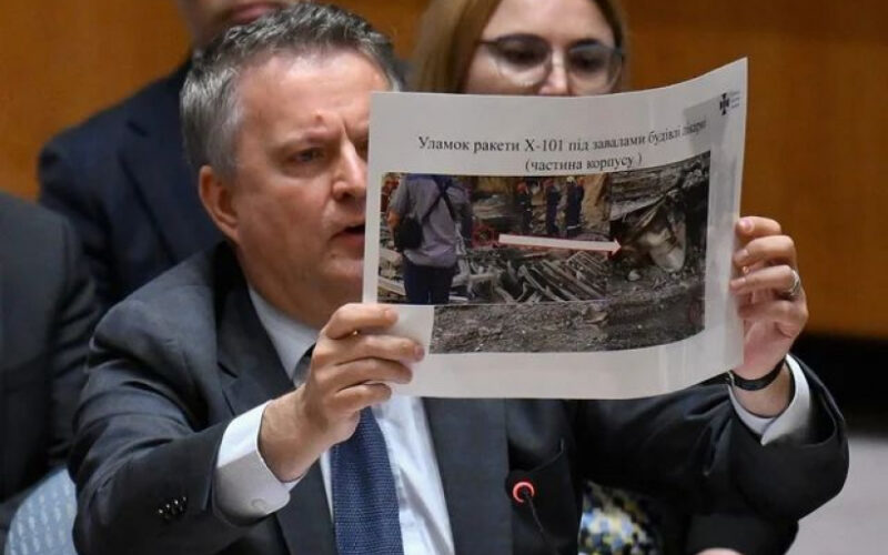 Former UN representative Serhii Kyslytsia.