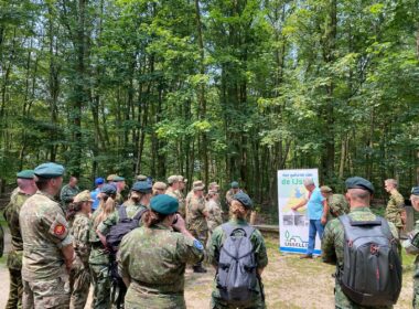 Ukrainian medics at the NATO Advanced Medical Staff Officer Course. Image: Ukraine's Defense Ministry