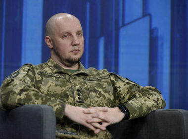 Vadym Sukharevskyi, commander of the Unmanned Systems Forces of Ukraine. Photo via Eastnews.ua.