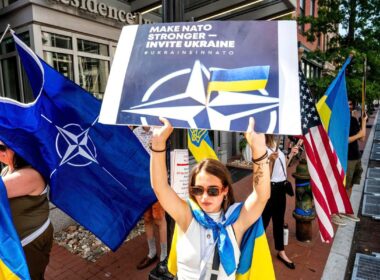 Ukrainian rally USA Washington DC NATO