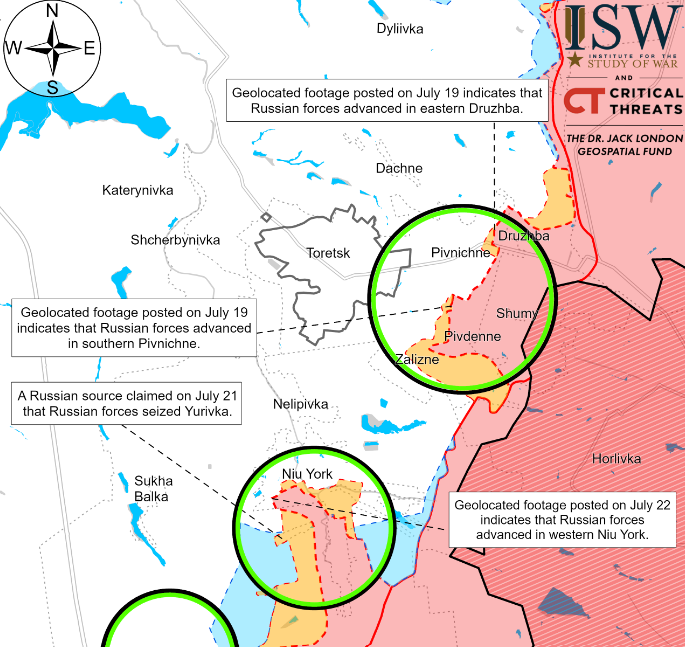 Niu york donetsk oblast july 2024