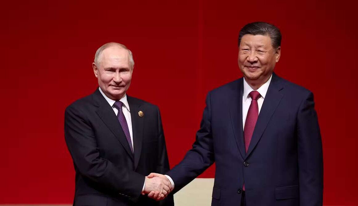 Putin visited China in May