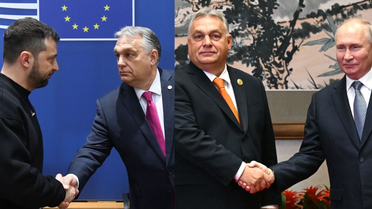 Viktor Orbán, Volodymyr Zelenskyy, Vladimir Putin