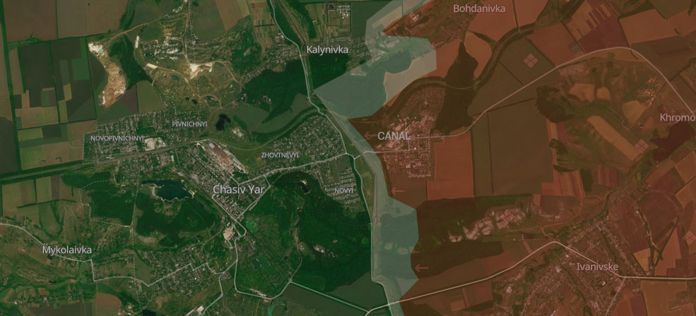 Ukrainian troops withdraw from Chasiv Yar’s easternmost Canal neighborhood
