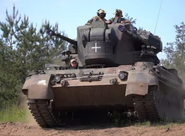 A Gepard anti-aircraft gun. Credit: The General Staff