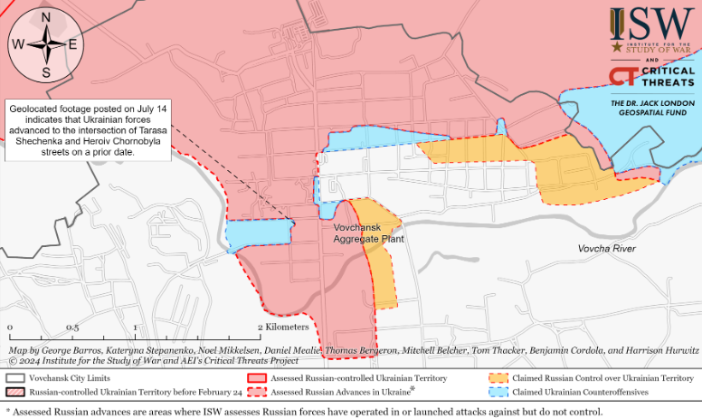 Vovchansk kharkiv oblast july 204