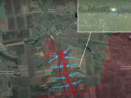 frontline report ukrainian forces crush russian advance donetsk's new york maxxpro raid screenshot from reporting ukraine's video counterattack