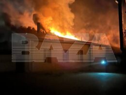 fire at the plant in kursk 16 july 2024