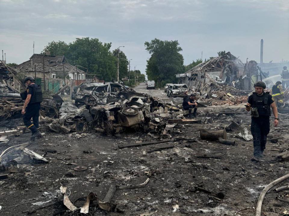 Russian guided bombs hit Selidove, Donetsk Oblast: 5 dead