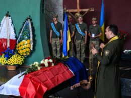 polish volunteer in war in ukraine