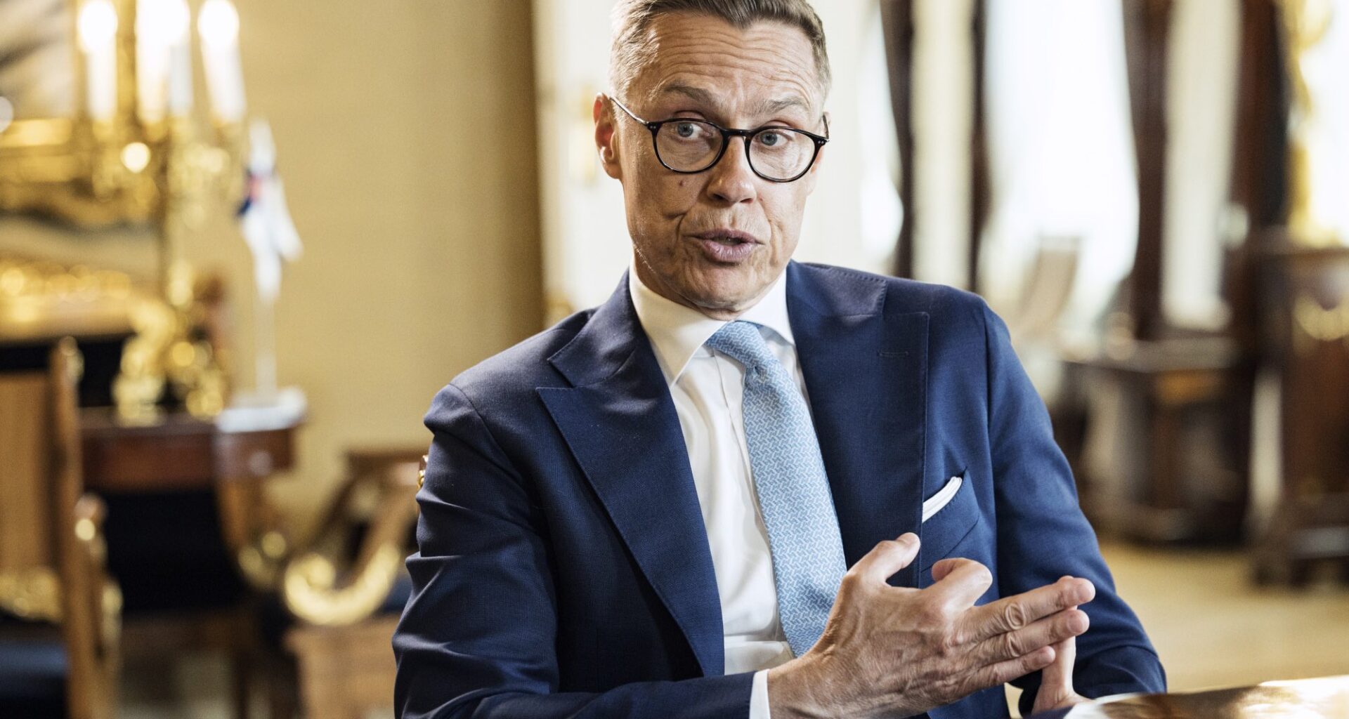 Finnish President Alexander Stubb.