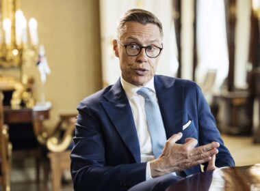 Finnish President Alexander Stubb.