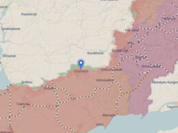 russians seize donetsk oblast's urozhaine map showing situation front 15 july 2024