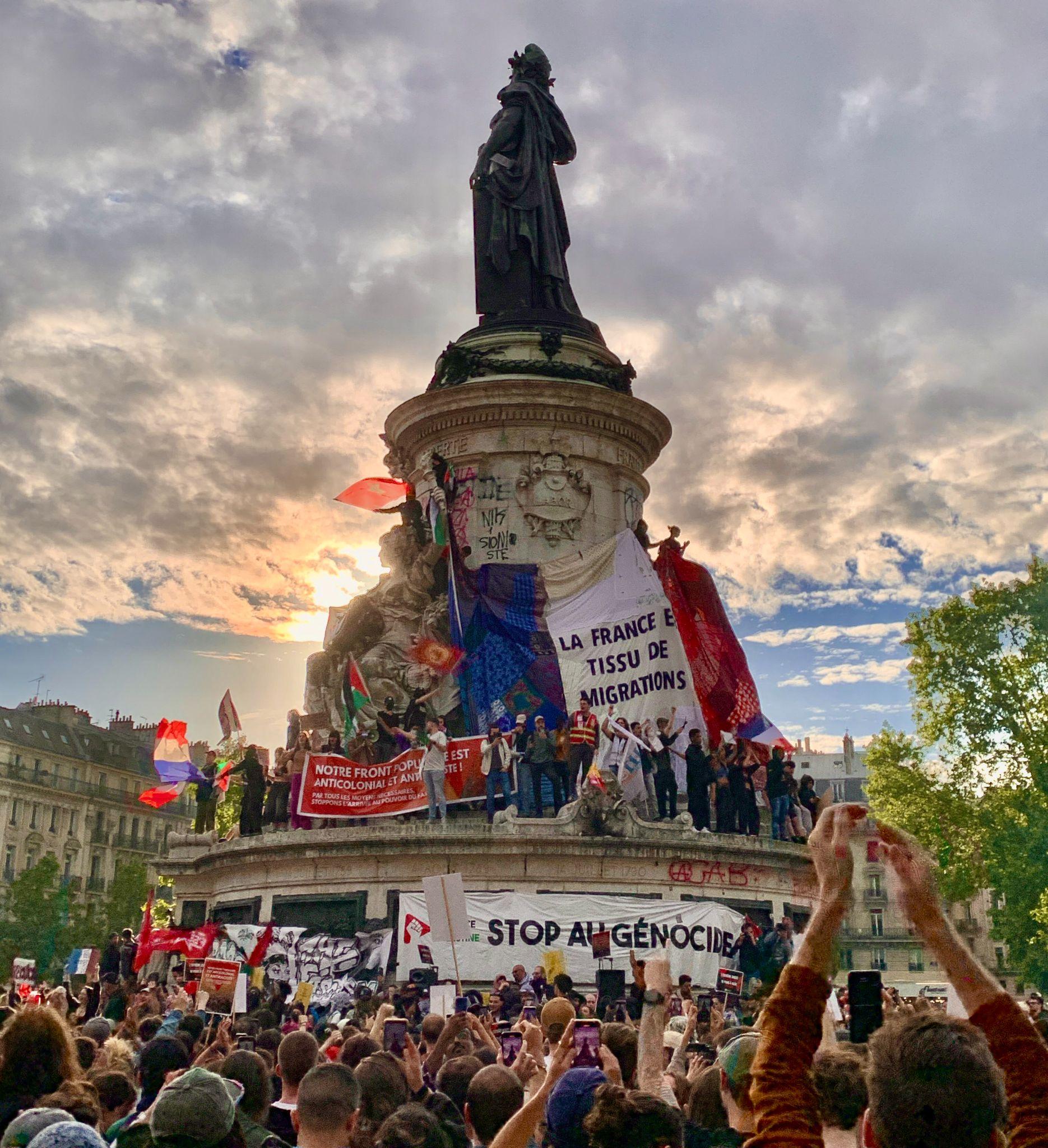 France elections demonstrations