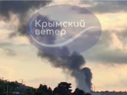 Ukrainian pilots strike ammo depot in Russian-occupied Crimea