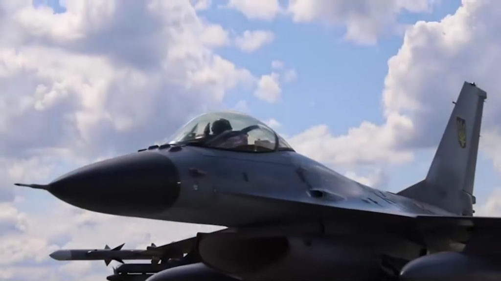 economist limited f-16 numbers ukraine hinder immediate effect battlefield f-16s screenshot from video president volodymyr zelenskyy's speech ukraine's air force day 4 august 2024 знімок екрану з 2024-08-04 15-40-55