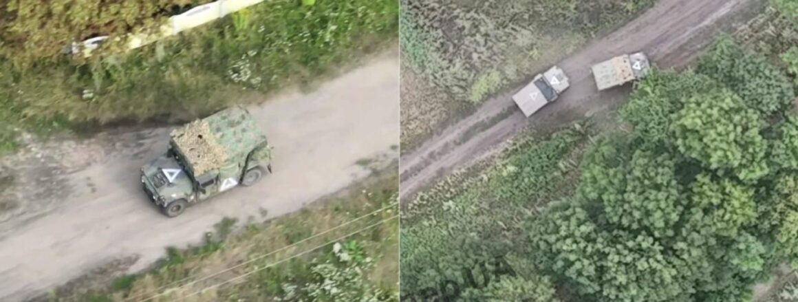 Possibly Ukrainian tanks that breached into the Russian border in Kursk Oblast.