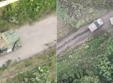 Possibly Ukrainian tanks that breached into the Russian border in Kursk Oblast.