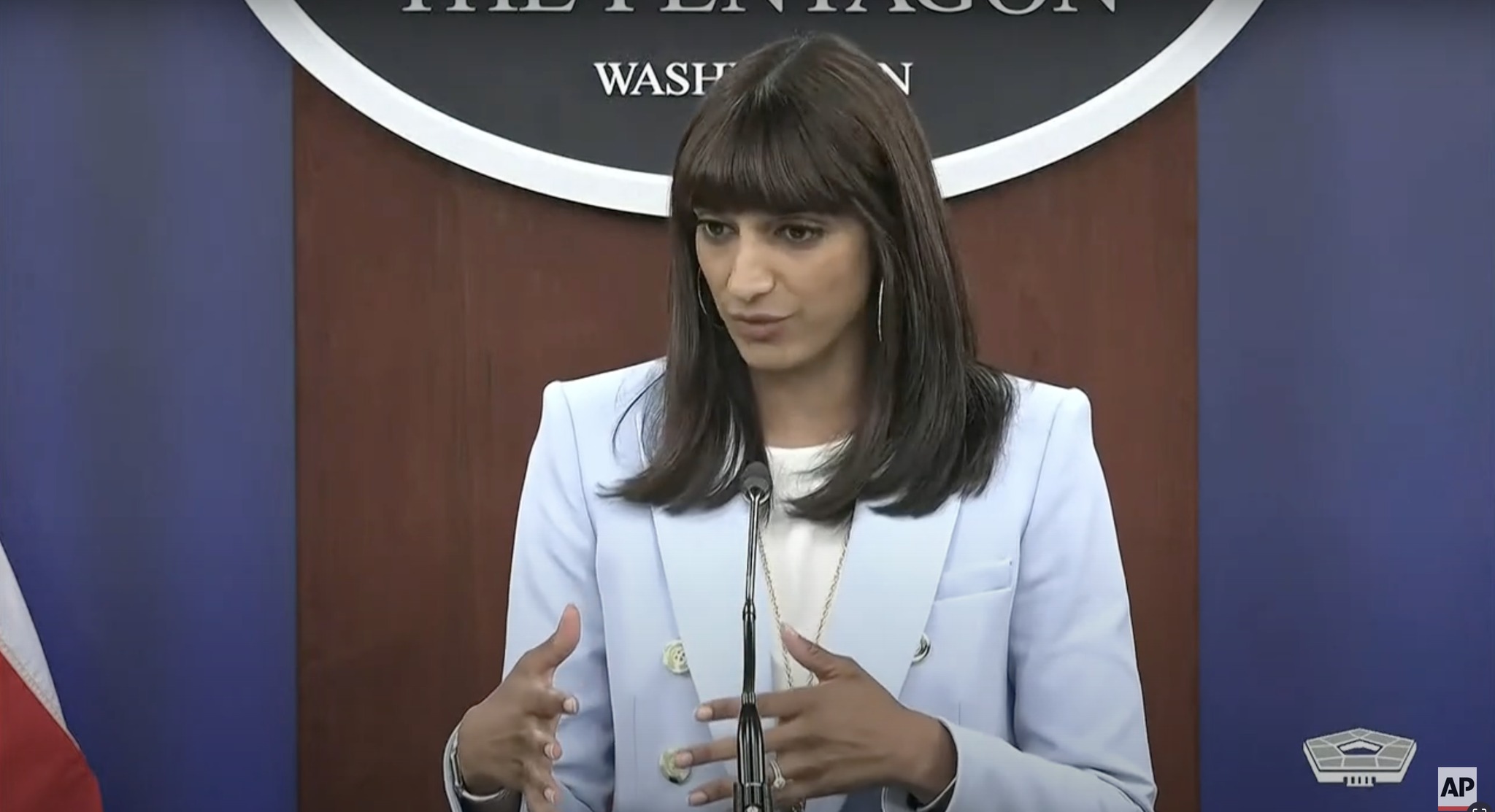 Deputy Pentagon spokesperson Sabrina Singh.