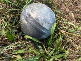 A Russian cluster munition. Source: The National Police