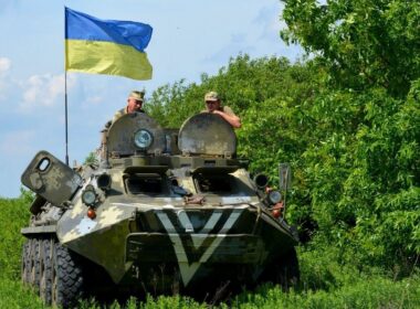 A BTR-60B. Source: Ukraine's Ministry of Defense.