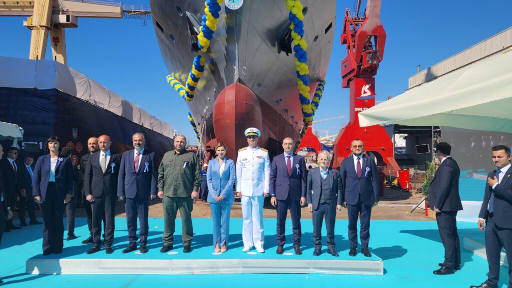 Ukrainian Corvette “Hetman Ivan Vyhovskyi” launched in Türkiye