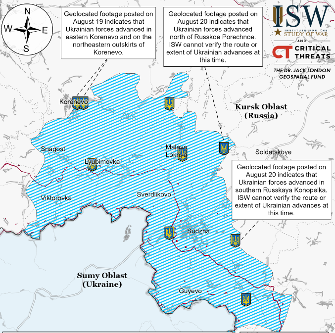 ISW: Russia shifting troops from Chasiv Yar to Kursk Oblast