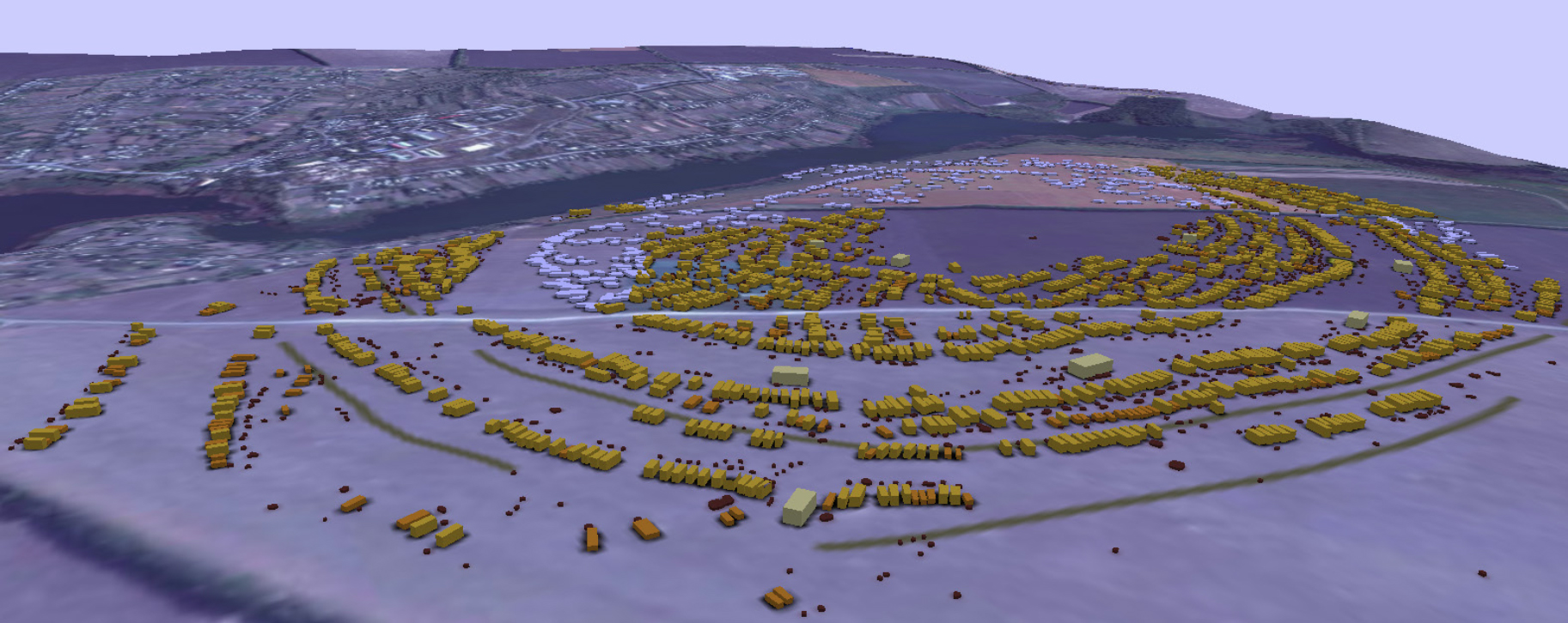 A 3D model of Maidanetske. Photo via Wikimedia.