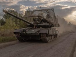 isw ukrainian servicemen drive soviet-made t-64 tanks sumy region near border russia 11 august 2024 amid russian invasion ukraine acknowledged troops had pierced deep kursk offensive top official said aimed