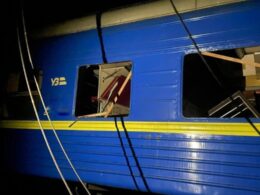 ukraine's rail energy system damaged week's russian attacks restoration efforts underway damage caused missile attack kharkiv oblast om 1 august 2024 telegram/ukrzaliznytsia