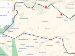 ukraine cut off almost entire glushkovo district kursk russians say russia's oblast map bridges-glushkovo-district-kursk