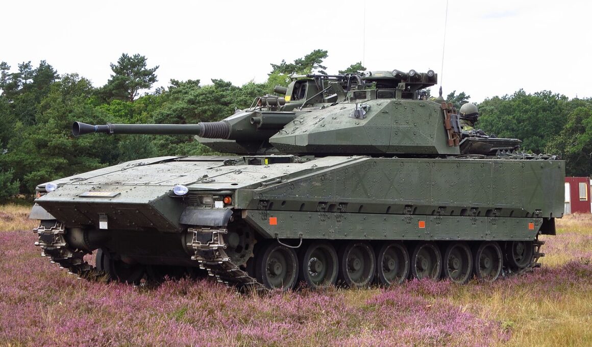 The Swedish Combat Vehicle 90 (CV90). Photo via Wikimedia.